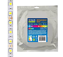 Светодиодная лента Volpe 7,2W/m 30LED/m 5050SMD RGB 5M ULS-Q210 5050-30LED/m-10mm-IP20-DC12V-7,2W/m-5M-RGB UL-00004541