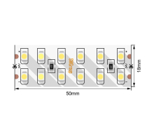 Светодиодная лента SWG 19,2W/m 240Led/m 3528SMD теплый белый 5M SWG3240-24-19.2-WW-М 010110