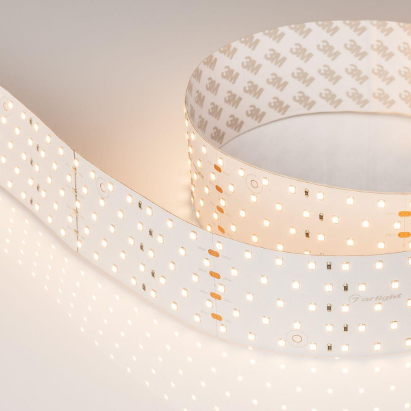 Светодиодная лента Arlight 6W/m 350Led/m 2835SMD теплый белый 2,5M RT-A350-58mm 24V Warm3000 CRI98 025164(2) Светодиодная лента Arlight 6W/m 350Led/m 2835SMD теплый белый 2,5M RT-A350-58mm 24V Warm3000 CRI98 025164(2)