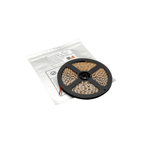 Светодиодная лента SWG 9,6W/m 120Led/m 3528SMD дневной белый 5M SWG3T120-12-9.6-NW-М 009702