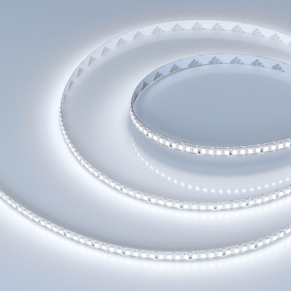 Светодиодная лента Arlight 6W/m 200Led/m 2835SMD холодный белый 5M RT-A200-8mm 24V White6000-CX1 046938 Светодиодная лента Arlight 6W/m 200Led/m 2835SMD холодный белый 5M RT-A200-8mm 24V White6000-CX1 046938