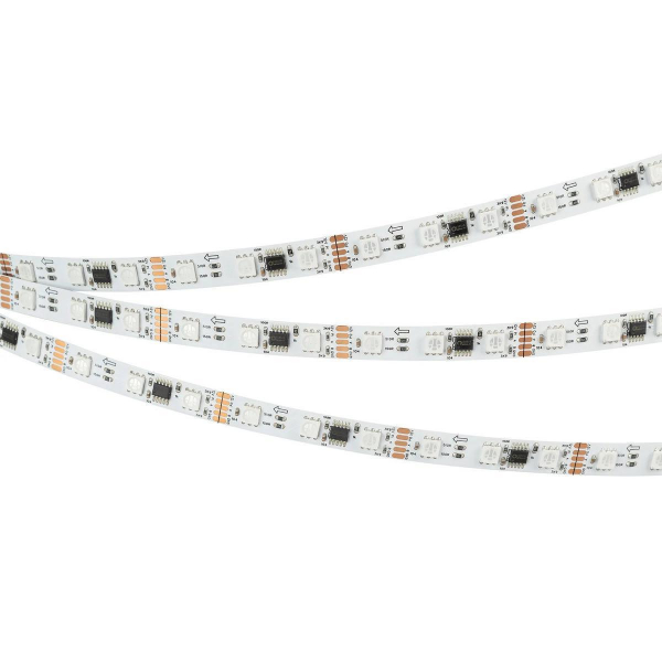 Светодиодная лента Arlight 14W/m 60LED/m 5060SMD разноцветный 5М DMX-B60-10mm 12V 039174 Светодиодная лента Arlight 14W/m 60LED/m 5060SMD разноцветный 5М DMX-B60-10mm 12V 039174