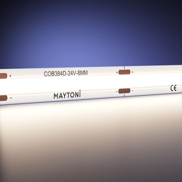 Светодиодная лента Maytoni 11,5W/m 384LED/m COB дневной белый 5M 201076 Светодиодная лента Maytoni 11,5W/m 384LED/m COB дневной белый 5M 201076