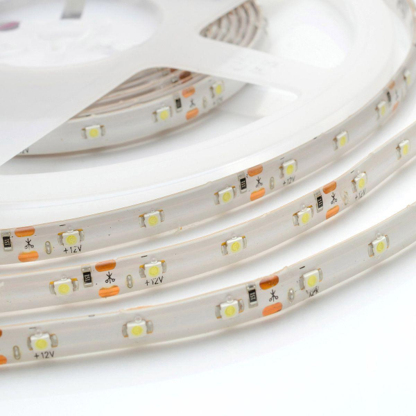 Светодиодная влагозащищенная лента Apeyron 4,8W/m 60LED/m 3528SMD холодный белый 5M 08BL Светодиодная влагозащищенная лента Apeyron 4,8W/m 60LED/m 3528SMD холодный белый 5M 08BL