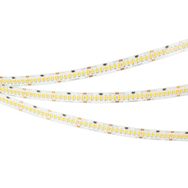 Светодиодная лента Arlight 11W/m 252Led/m 2835SMD теплый белый 5M UL-A252-10mm 24V Warm2700 042320 Светодиодная лента Arlight 11W/m 252Led/m 2835SMD теплый белый 5M UL-A252-10mm 24V Warm2700 042320