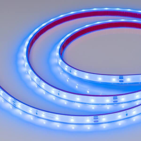 Светодиодная влагозащищенная лента Arlight 4,8W/m 60LED/m 2835SMD синий 5M 034160 Светодиодная влагозащищенная лента Arlight 4,8W/m 60LED/m 2835SMD синий 5M 034160