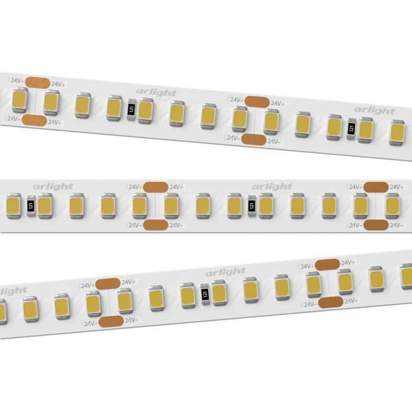 Светодиодная лента Arlight 17W/m 168LED/m 2835SMD теплый белый 5M 025149(2) Светодиодная лента Arlight 17W/m 168LED/m 2835SMD теплый белый 5M 025149(2)