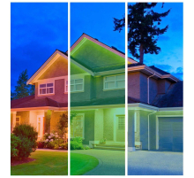 Светодиодная влагозащищенная лента OGM 12W/m 60LED/m 5050SMD разноцветная 5M SL-52