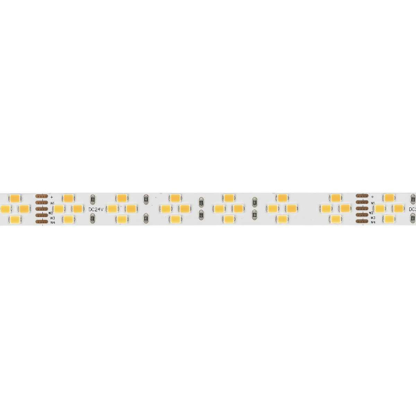 Светодиодная лента Arlight 20W/m 240Led/m 2835SMD теплый белый 5M RT-A240-10mm 24V Warm-MIX 038400 Светодиодная лента Arlight 20W/m 240Led/m 2835SMD теплый белый 5M RT-A240-10mm 24V Warm-MIX 038400