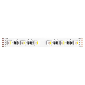 Светодиодная лента 24V 14,4W/m RGB+W 3000К 5м Arte Lamp TAPE A2406012-02-RGB3K
