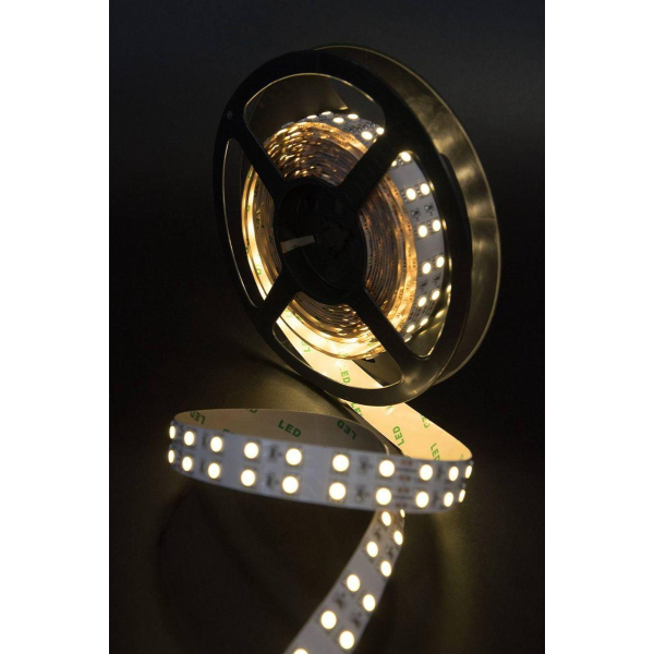 Светодиодная лента SWG 28,8W/m 120Led/m 5050SMD теплый белый 5M SWG5120-24-28.8-WW-М 009704