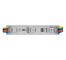 ELF 3SMD диода 5050, 12В, RGB, тип В, корпус glue ELF-3SMD5050RGB Type B gl