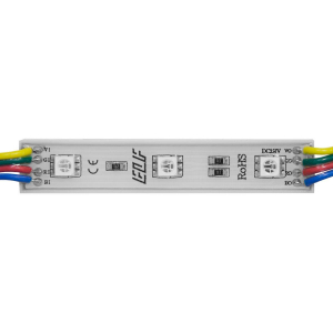ELF 3SMD диода 5050, 12В, RGB, тип В, корпус glue ELF-3SMD5050RGB Type B gl