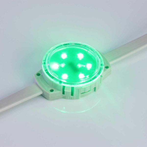 Светодиодный модуль Arlight Solex-DMX-3535-6-24V RGB 120deg 028882 Светодиодный модуль Arlight Solex-DMX-3535-6-24V RGB 120deg 028882