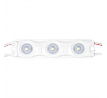 Модуль светодиодный ELF 3SMD диод 2835, с линзой, 160гр.,12В, IP 65, STD, белый ELF-3SMD2835std W