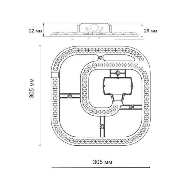 Светодиодный модуль Novotech COLOR 72Вт SMART/RGB 357793