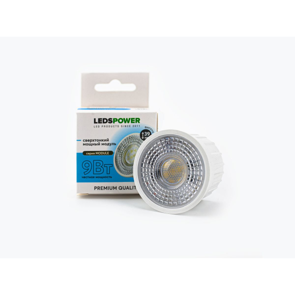 Светодиодный модуль LEDS POWER 9Вт 6500К 220В серия MODULE 007861 Светодиодный модуль LEDS POWER 9Вт 6500К 220В серия MODULE 007861