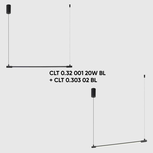 Светильник для модульной системы Crystal Lux CLT 0.32 001 16W BL Светильник для модульной системы Crystal Lux CLT 0.32 001 16W BL
