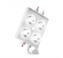 Модуль светодиодный ELF SOL+, 4SMD диод 2835, белый ELF-SOL+ 4 2835 W