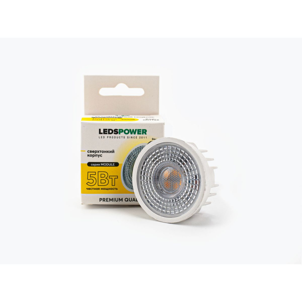 Светодиодный модуль LEDS POWER 5Вт 3000К 220В серия MODULE 007748