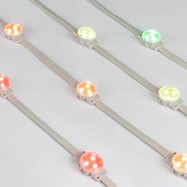 Светодиодный модуль Arlight SPI-F3-D30 12V RGB-RAM-Auto 036831 Светодиодный модуль Arlight SPI-F3-D30 12V RGB-RAM-Auto 036831