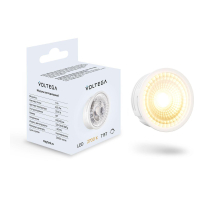 Светодиодный диммируемый модуль Voltega 7W 2700K прозрачный 7204