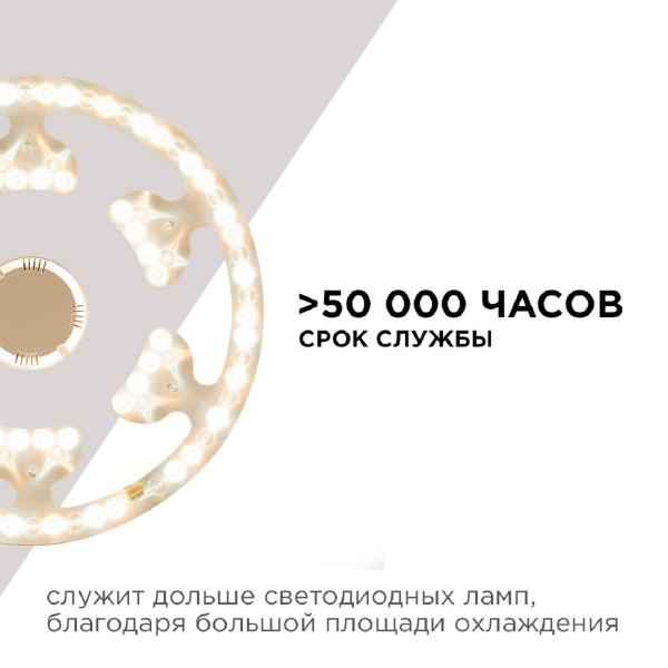 Светодиодный модуль Apeyron со встроенным драйвером 02-72 Светодиодный модуль Apeyron со встроенным драйвером 02-72