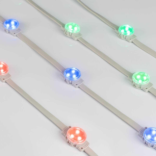 Светодиодный модуль Arlight SPI-F3-D30 12V RGB-RAM-Auto 036831 Светодиодный модуль Arlight SPI-F3-D30 12V RGB-RAM-Auto 036831