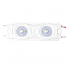 Модуль светодиодный ELF 2SMD диод 2835, с линзой, 160гр.,12В, IP 65, STD, белый ELF-2SMD2835std W