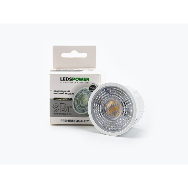 Светодиодный модуль LEDS POWER 9Вт 4000К 220В серия MODULE 007786 Светодиодный модуль LEDS POWER 9Вт 4000К 220В серия MODULE 007786