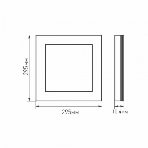 Светодиодная панель Arlight IM-300x300A-12W White 023149(1) Светодиодная панель Arlight IM-300x300A-12W White 023149(1)