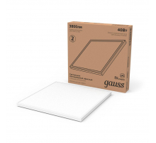 Встраиваемый светодиодный светильник Gauss с равномерной засветкой 842161240