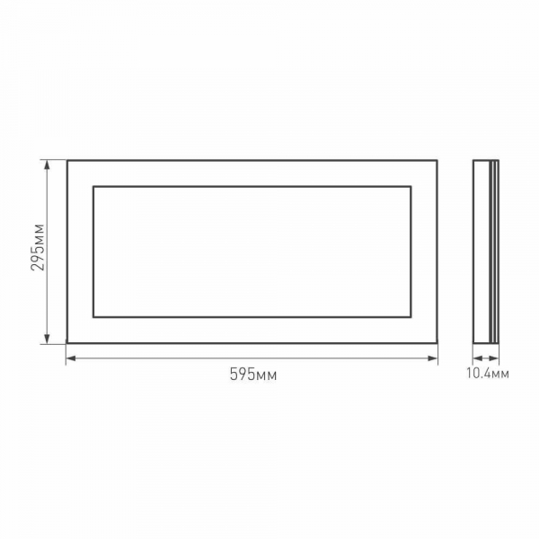 Светодиодная панель Arlight IM-300x600A-18W Warm White 023152(1) Светодиодная панель Arlight IM-300x600A-18W Warm White 023152(1)
