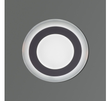 Светодиодная панель Reluce 70506-9.0-001TM LED6+3W  WH/DL+DL (6500K+6500K)