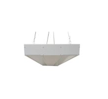 Панель светодиодная Uniel ULO-K16B 2x22W/4000K/L100 5W/RGB IP44 BLACK
