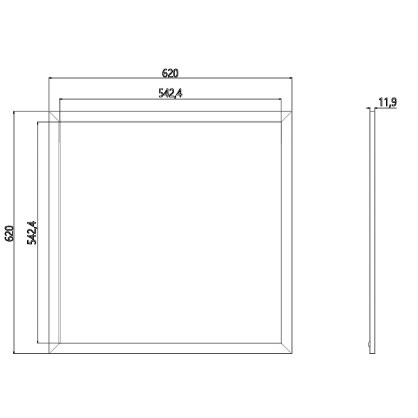 Потолочный светодиодный светильник Deko-Light 100152