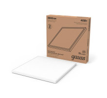 Встраиваемый светодиодный светильник Gauss с равномерной засветкой 842161340