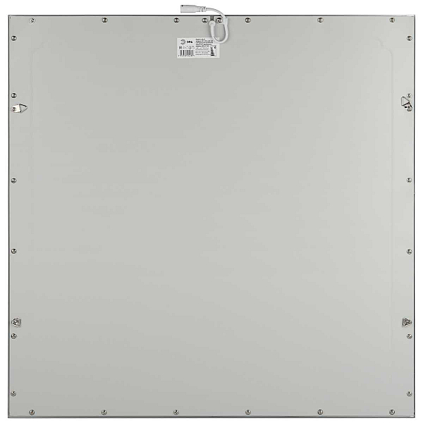 Светодиодная панель ЭРА SPL-510-S-65K-040 40Вт 6500К 595х595х8 серебро без драйвера с ушками ультратонкая Б0048924