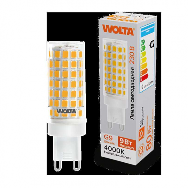 Светодиодная лампа WOLTA WSTD-JCD-9W4KG9-C Светодиодная лампа WOLTA WSTD-JCD-9W4KG9-C