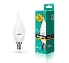 Лампа светодиодная Camelion E14 8W 3000K LED8-CW35/830/E14 12387