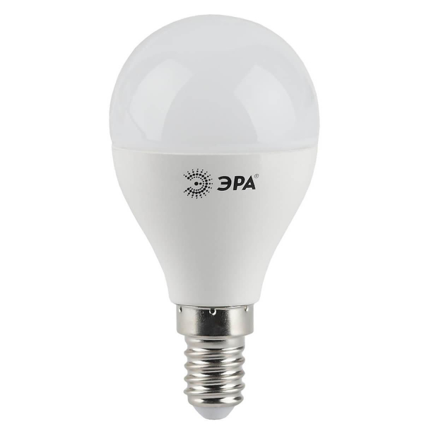 Лампа светодиодная ЭРА E14 5W 2700K матовая LED P45-5W-827-E14 Б0028485 Лампа светодиодная ЭРА E14 5W 2700K матовая LED P45-5W-827-E14 Б0028485