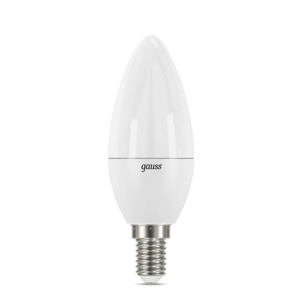 Лампа светодиодная Gauss E14 6.5W 6500K матовая 103101307 Лампа светодиодная Gauss E14 6.5W 6500K матовая 103101307