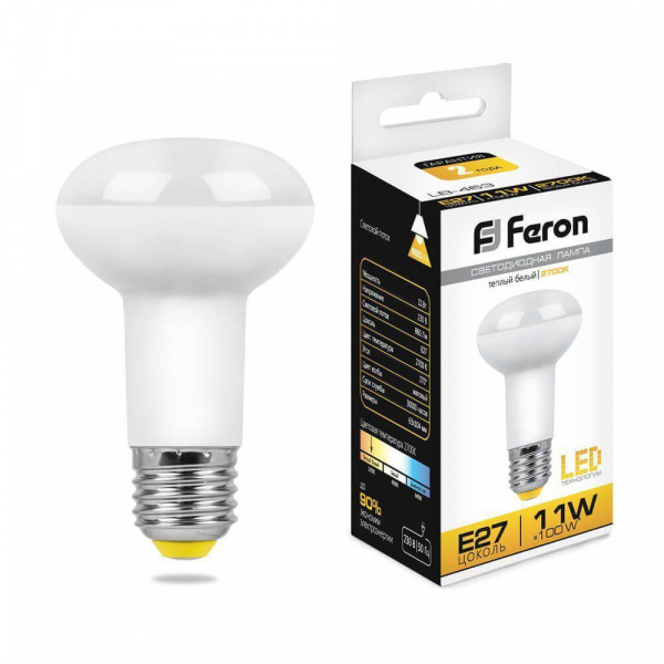 Лампа светодиодная Feron E27 11W 2700K Груша Матовая LB-463 25510 Лампа светодиодная Feron E27 11W 2700K Груша Матовая LB-463 25510