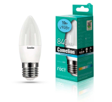 Лампа светодиодная Camelion E27 10W 4500K LED10-C35/845/E27 13562