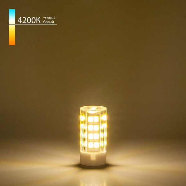 Лампа светодиодная Elektrostandard G4 7W 4200K прозрачная a049592 Лампа светодиодная Elektrostandard G4 7W 4200K прозрачная a049592