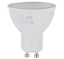 Лампа светодиодная ЭРА GU10 5W 2700K матовая ECO LED MR16-5W-827-GU10 Б0019062
