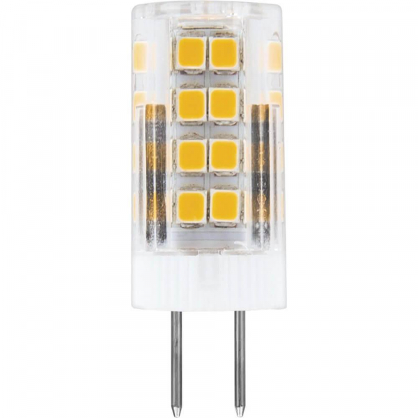 Лампа светодиодная Feron G4 5W 4000K прозрачная LB-432 25861
