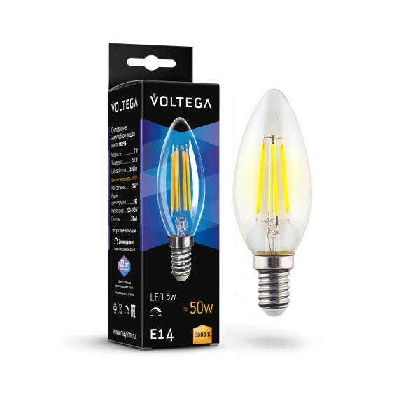 Лампочка Voltega Crystal 7200 Лампочка Voltega Crystal 7200