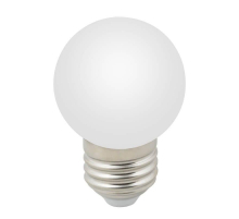 Лампа декоративная светодиодная Volpe E27 1W 3000K матовая LED-G45-1W/3000K/E27/FR/С UL-00006560