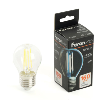 Лампа светодиодная Feron.PRO LB-1706 Шарик E27 1000LM 6W 175-265V 6400K 51252